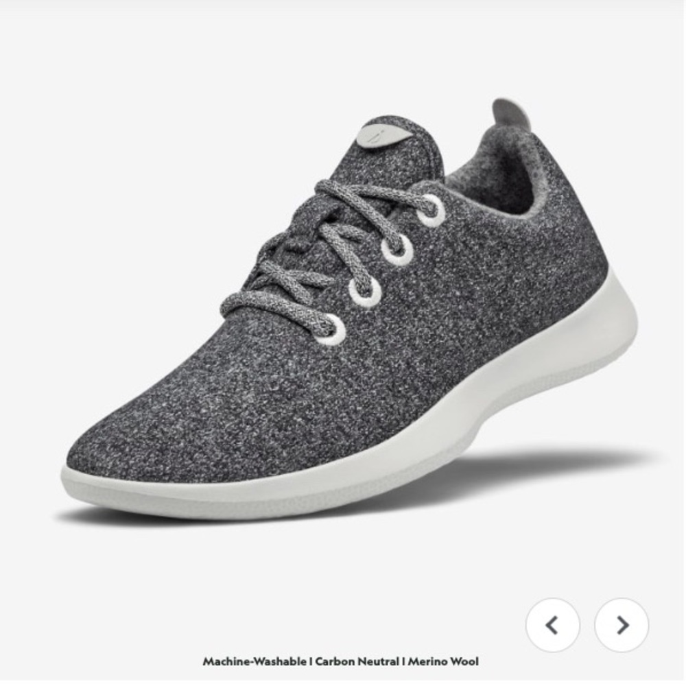 AllBirds - Women’s Wool Runners - natural grey (light grey sole) W7